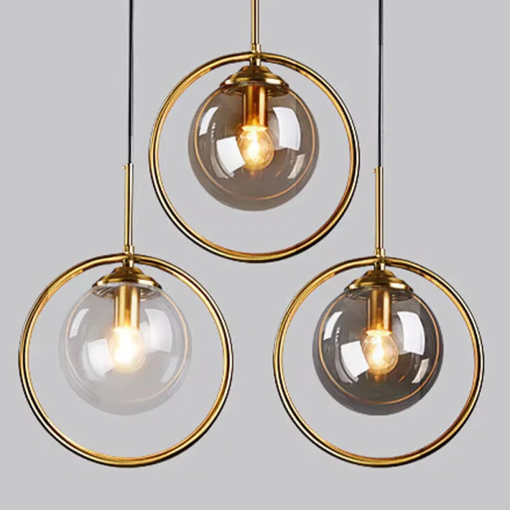 Suspension CLARO Triple éteinte, lignes minimalistes et élégantes au Maroc