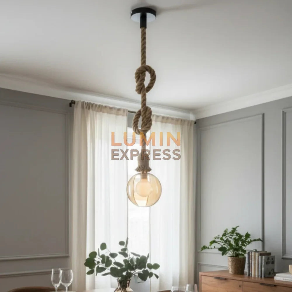 Luminaire RÉTRO G125 éclairant un intérieur chaleureux – Luminexpress Maroc