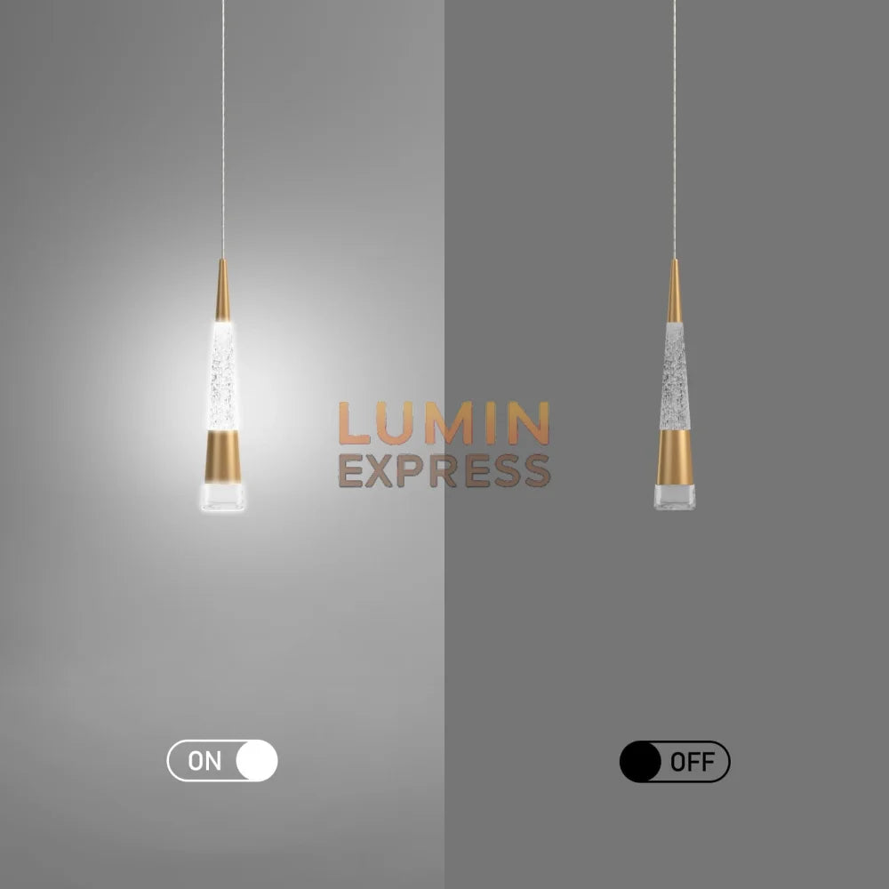 Suspension FLAMIA Gold de la collection Luminexpress – luminaire Maroc haut de gamme