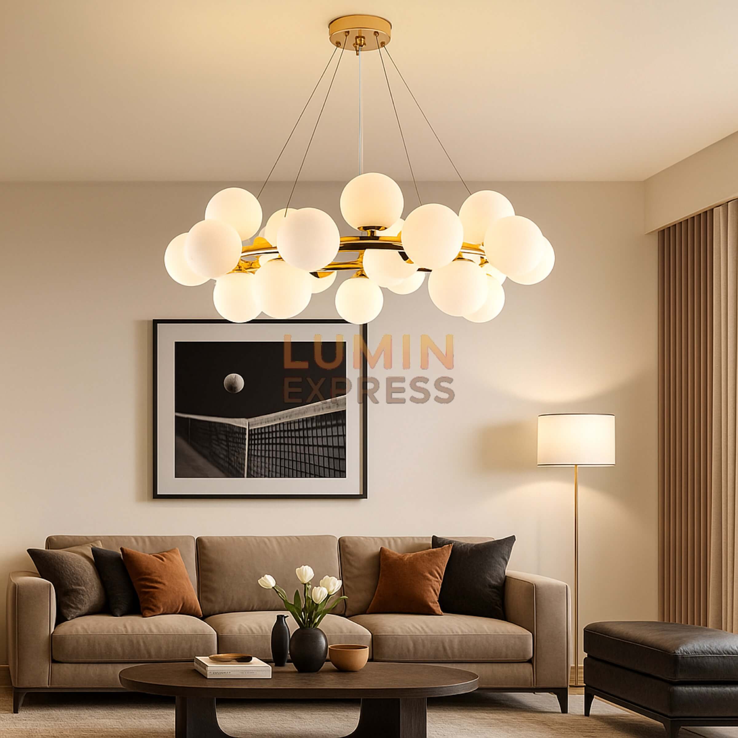 Suspension FIZZA 25 Boules