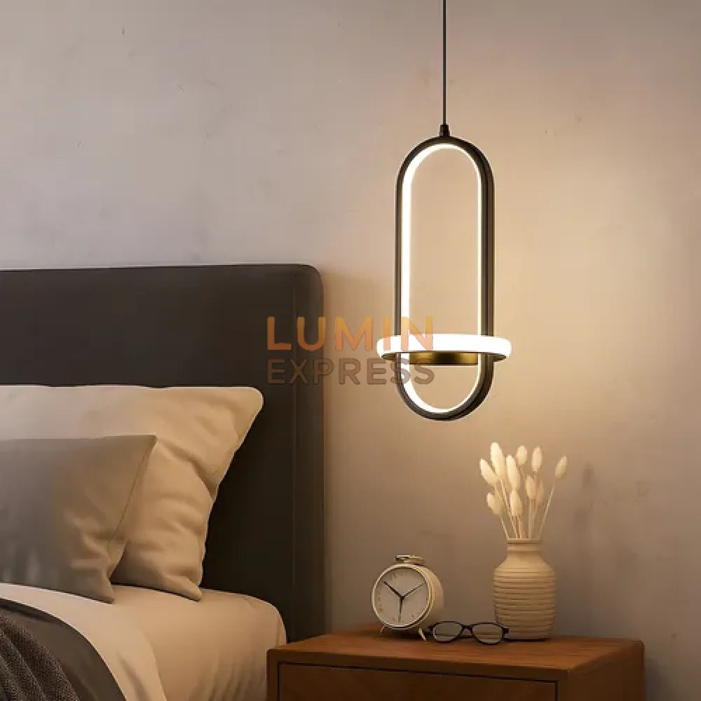 Luminaire suspension RIALTO Black noir élégant – Luminexpress Maroc