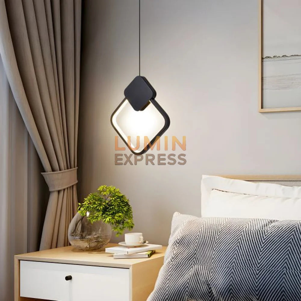 Suspension SLIM Carré Luminexpress moderne pour tête de lit Maroc