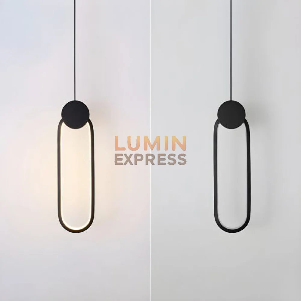 Suspension SLIM Ovale équivalent Bricoma luminaire Maroc