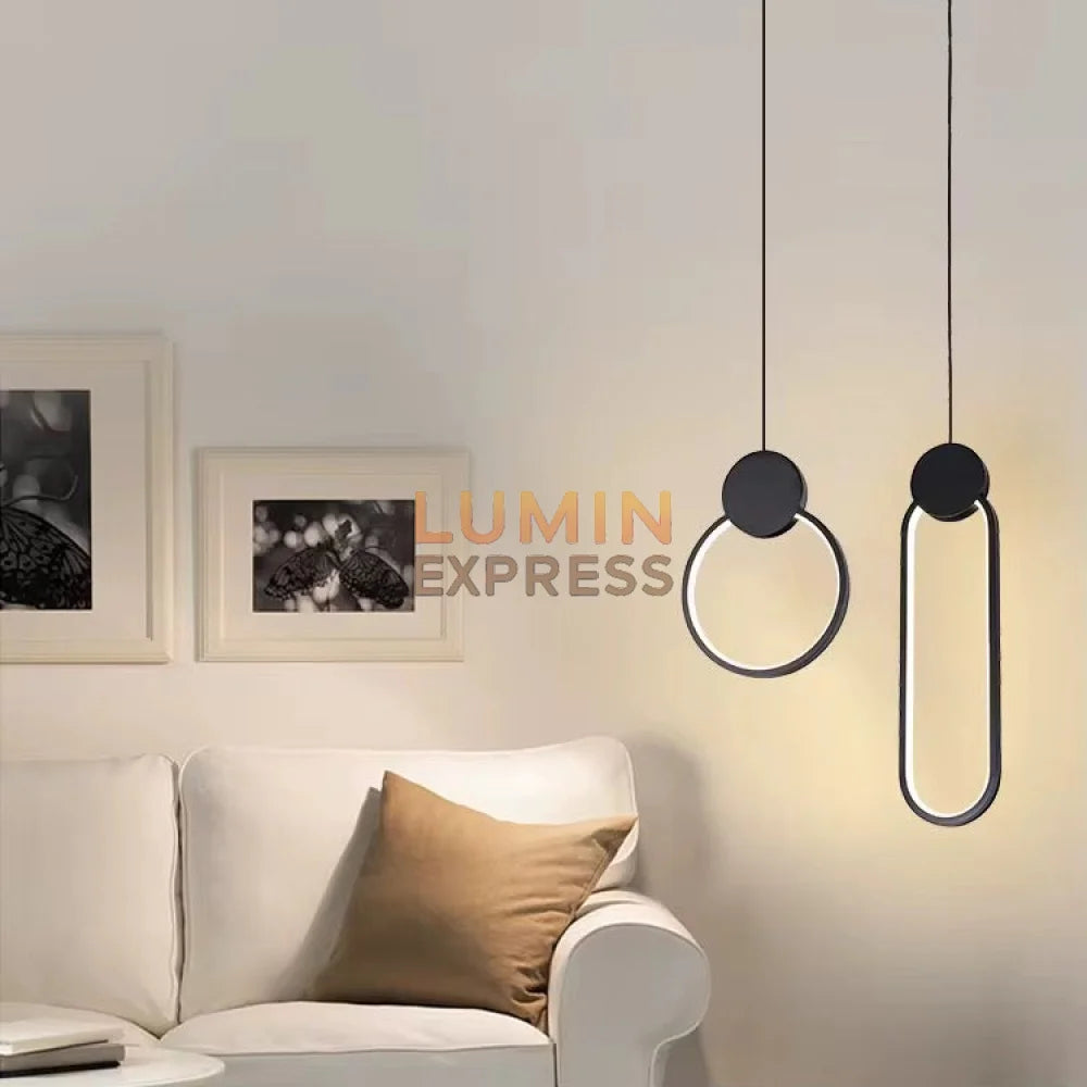 Suspension SLIM Ovale idéale pour tête de lit maison moderne Maroc