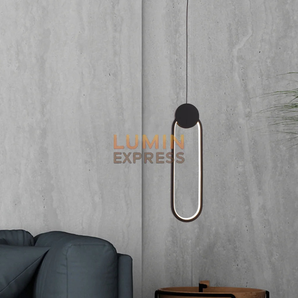 Luminaire minimaliste SLIM Ovale Luminexpress Casablanca