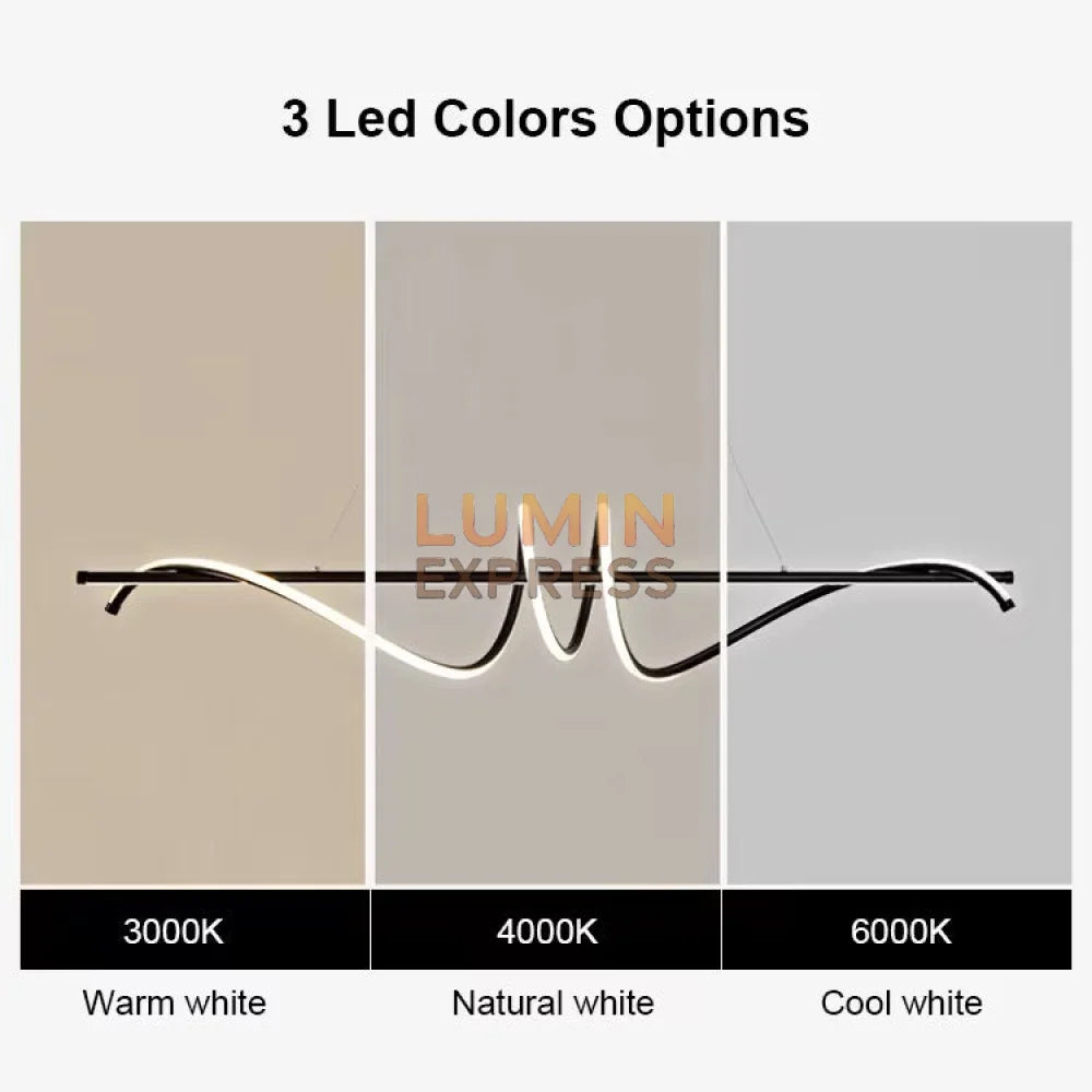 Luminaire TAYZEN LED design moderne cuisine Maroc