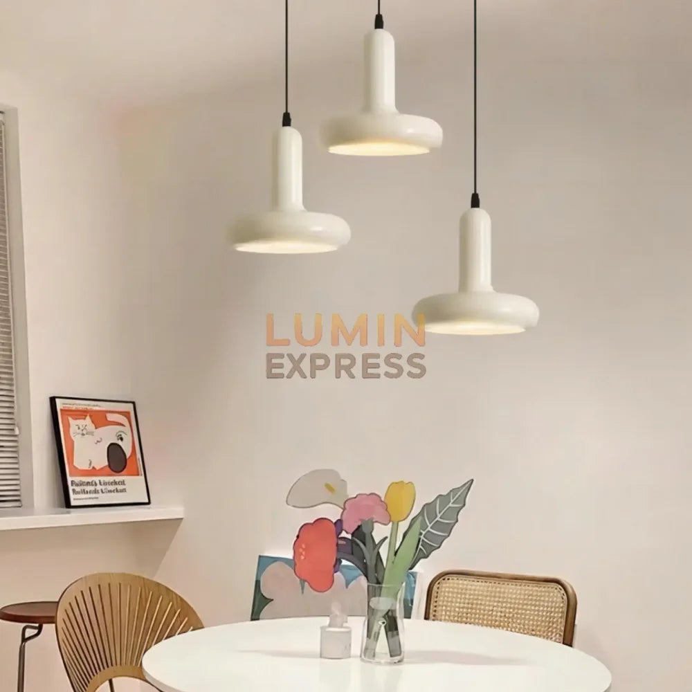 Suspension WEIMAR Cream White design architectural maroc