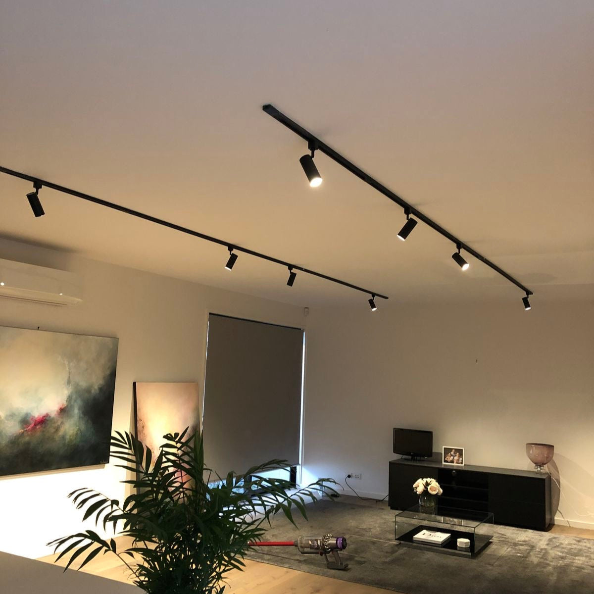 Projecteur LED 4000K pour rail magnétique