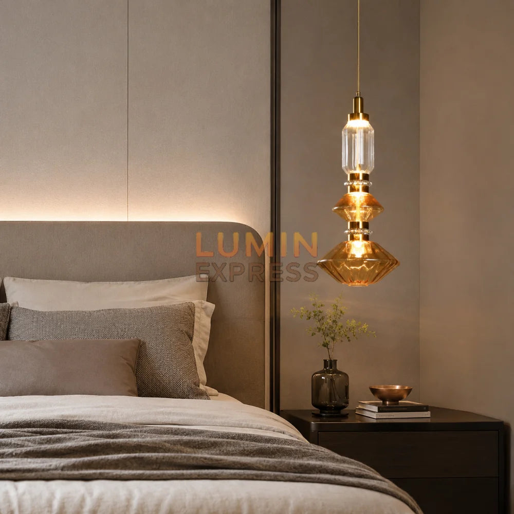 Suspension FUTURA Design Contemporain en verre soufflé