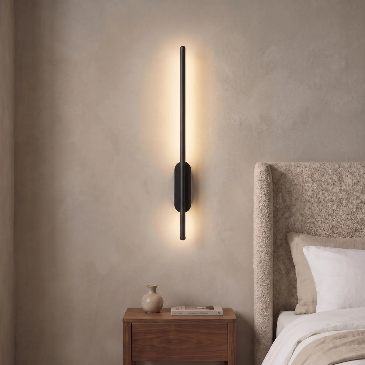 Applique murale sans fil SLIM Black